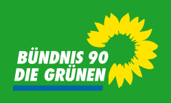 Logo der Partei Bündnis 90/Die Grünen